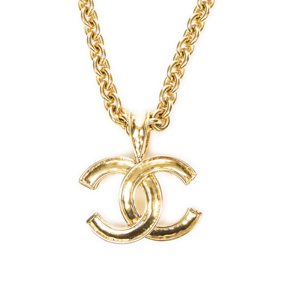 Chanel CC Pendant Chain Necklace